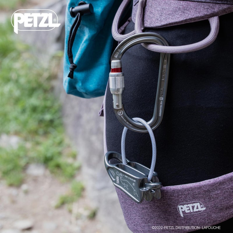 PETZL REVERSO Belay Device - Gray - Image 5